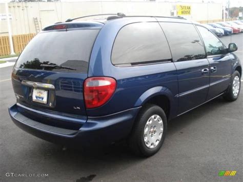 2001 Patriot Blue Pearl Chrysler Town Country LX 21503521 Photo 5