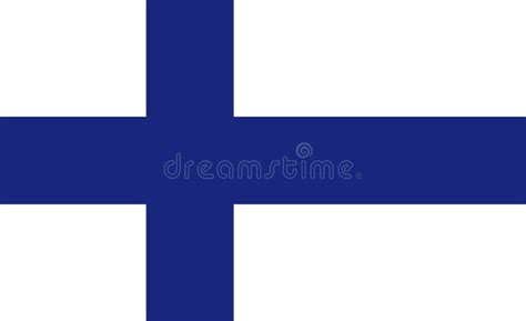 Finland Flag. Official Colors Stock Vector - Illustration of discussion, nation: 124714196