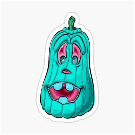 " Halloween scary creepy pumpkin Stickers Sticker 2022" Sticker for ...