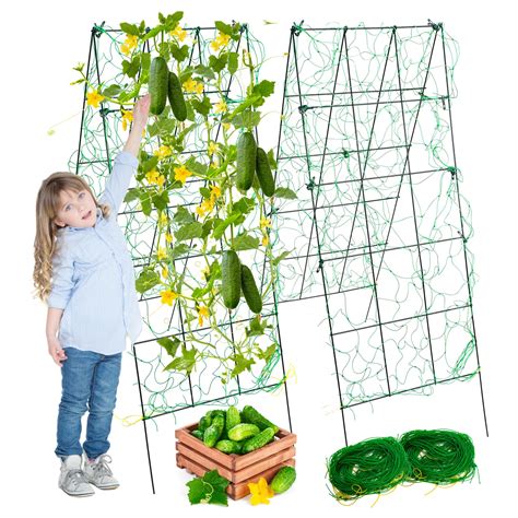 Mua Warmfarm Pack Heavy Metal Garden Trellis For Climbing Plants With