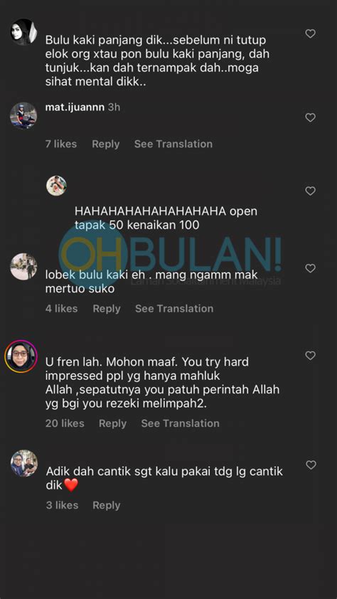 Bulu Kaki Masya Masyitah Jadi Sasaran Netizen