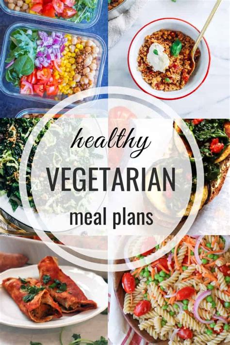 Healthy Vegetarian Meal Plan 08.11.2019 - The Roasted Root