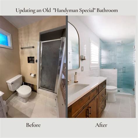 Small Bath Remodel - From 'Handyman Special' to Spa Bath