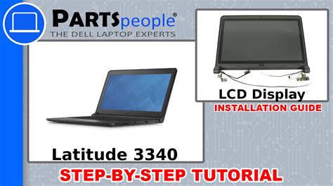 Dell Latitude 3340 LCD Display Assembly How To Video Tutorial YouTube