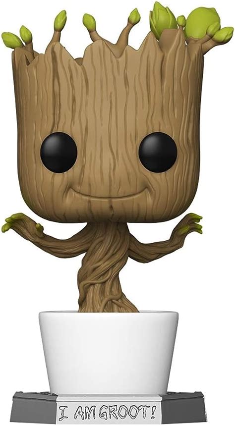 Pop Marvel Guardians Of The Galaxy Groot Dancando 45 Centímetros