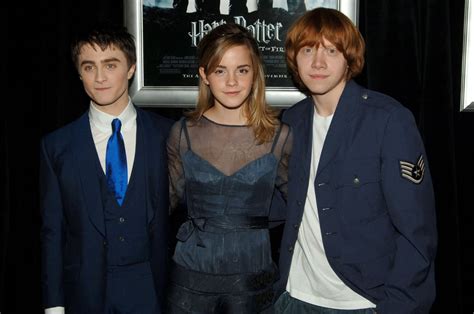 Harry Potter And The Goblet Of Fire Premiere 2005 Harry Potter Cast