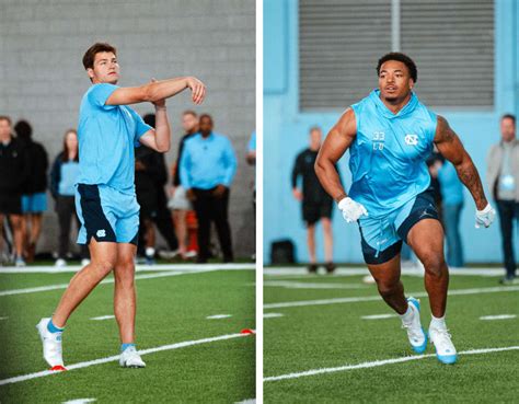 Drake Maye & Cedric Gray highlights from UNC's Pro Day in Chapel Hill.