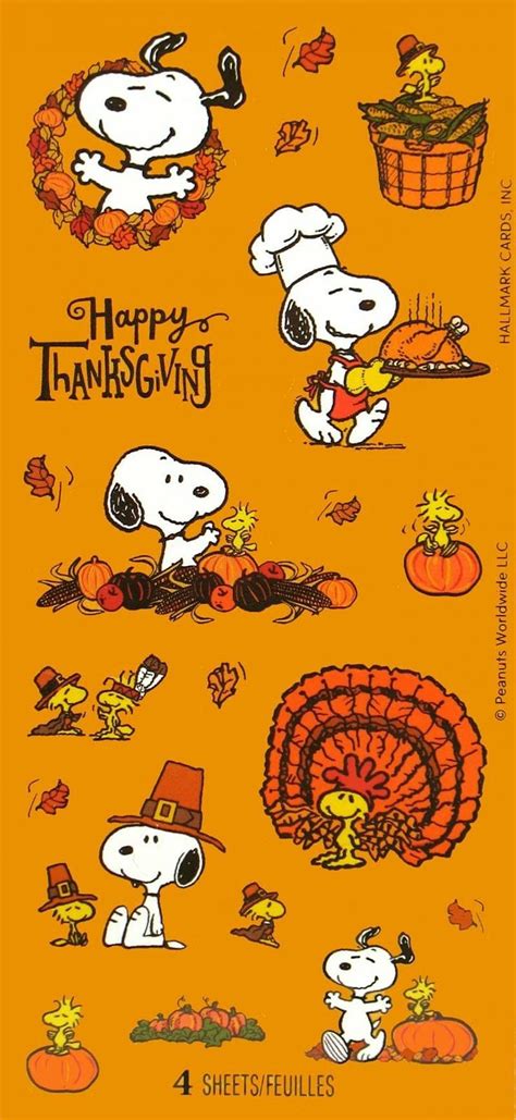 Thanksgiving Autumn Happy Snoopy Woodstock HD Phone Wallpaper Peakpx