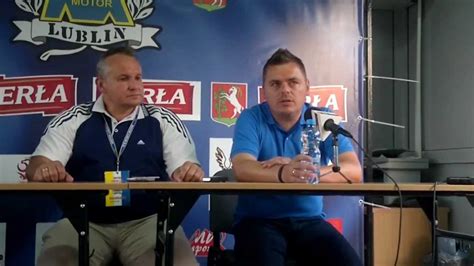 Konferencja Prasowa Motor Lublin Olimpia Elbl G R Youtube