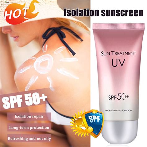 Original Spf50 Pa Beauty Product Tinted Mineral Spf 50 Uv Sunblock