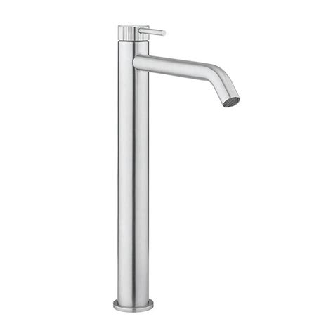 Crosswater 3one6 Stainless Steel Tall Mono Basin Mixer Tap Ts112dns