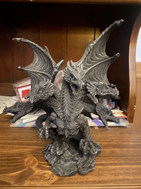 Five headed dragon statue : r/dragons