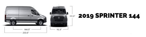 2019 2023 Vs30 Mercedes Sprinter 144 Overview