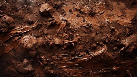 Premium AI Image | Mud texture background