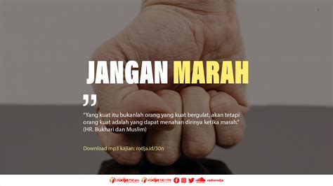 Khutbah Jumat Jangan Marah Radio Rodja Am