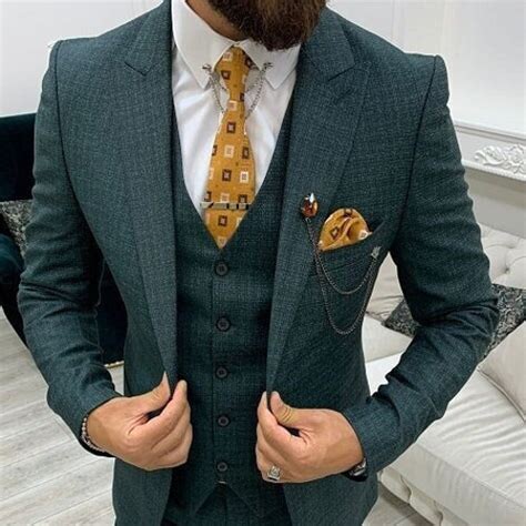 Men Suits Wedding Suit 3 Piece Suits Prom Suits Slim Etsy