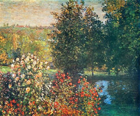 Claude Monet Paintings Paintings Roses In