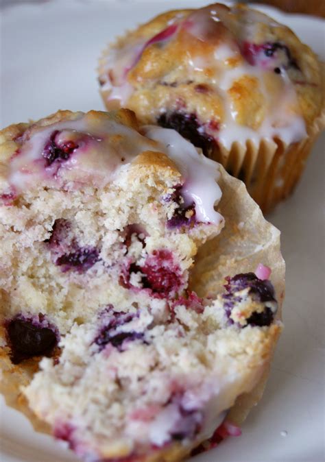 Lemon Raspberry Blueberry Muffins Lady Of The Ladle