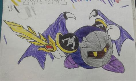 Sir Meta Knight Colored By Thepacisback On Deviantart