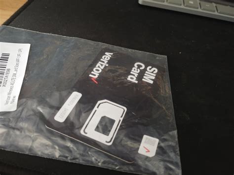 It worked! I purchased a Verizon sim card from Amazon for $6. I swapped ...