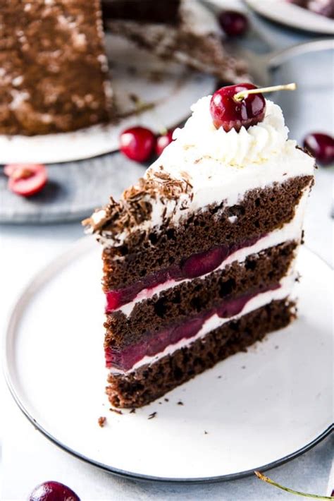 Black Forest Cake Recipe Sugar And Soul