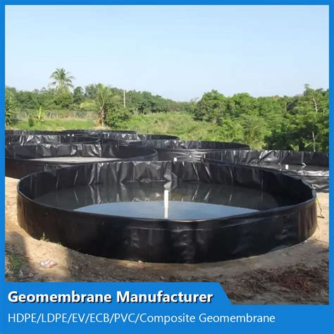 Hdpe Geomembrane Manufacturer For Lining Of Intensive And Factory