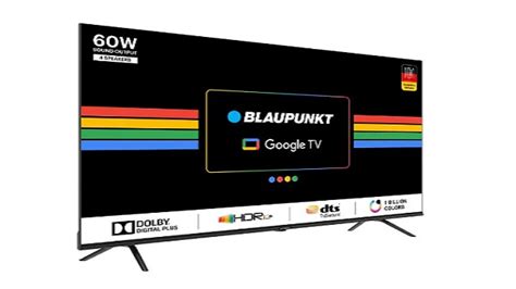 Blaupunkt Tv Inch Qled Inch Google Tv Launched In India