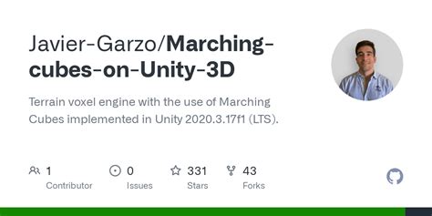 Github Javier Garzo Marching Cubes On Unity D Terrain Voxel Engine