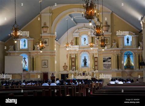 St Williams Cathedral Laoag Ilocos Norte Philippines Stock Photo