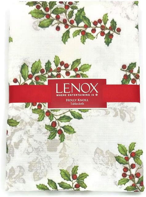 Lenox Holly Knoll Festive Holly And Berries Christmas Holiday