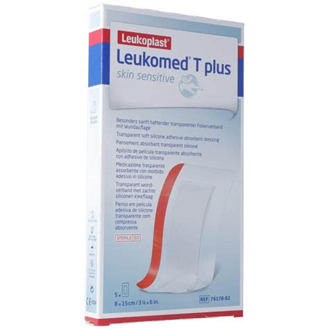 Acheter Leukomed T Plus Skin Sensitive 8x15cm 5 Pcs Kanela