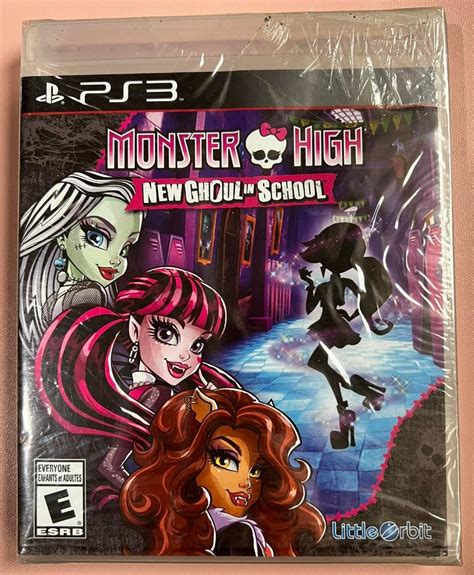 Ps3 Monster High New Ghoul In School Video Gaming Video Games