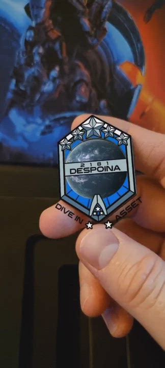 Mass Effect Limited Edition Leviathan Ar Pin Set Pinfinity