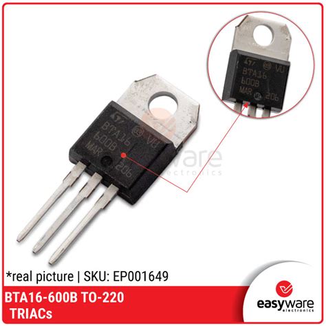 Jual Triac Bta B Bta Bta To V A Triacs