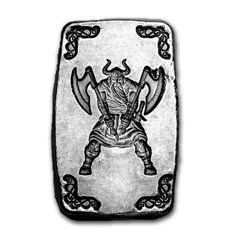 Compare Prices Of 5 Oz Silver Bar Monarch Viking Warrior Double Axe