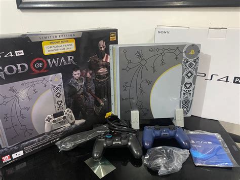 Playstation 4 Pro God of War Edition, Video Gaming, Video Game Consoles ...