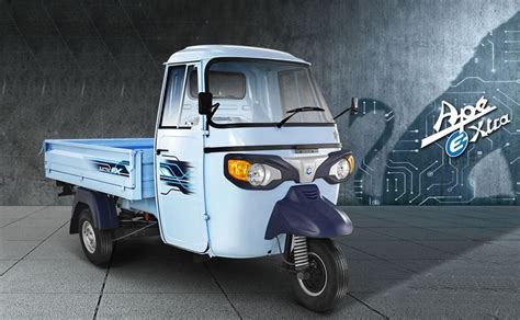 2021 Piaggio Ape E City And E Xtra Electric FX Range 3 Wheeler Launch