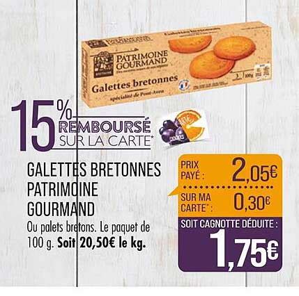 Promo Galettes Bretonnes Sondey Chez Lidl Icatalogue Fr