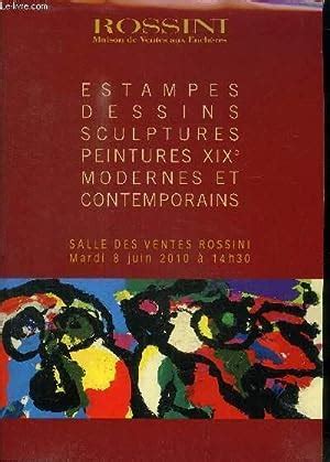 Catalogue Aux Vente Aux Encheres Estampes Dessins Sculptures