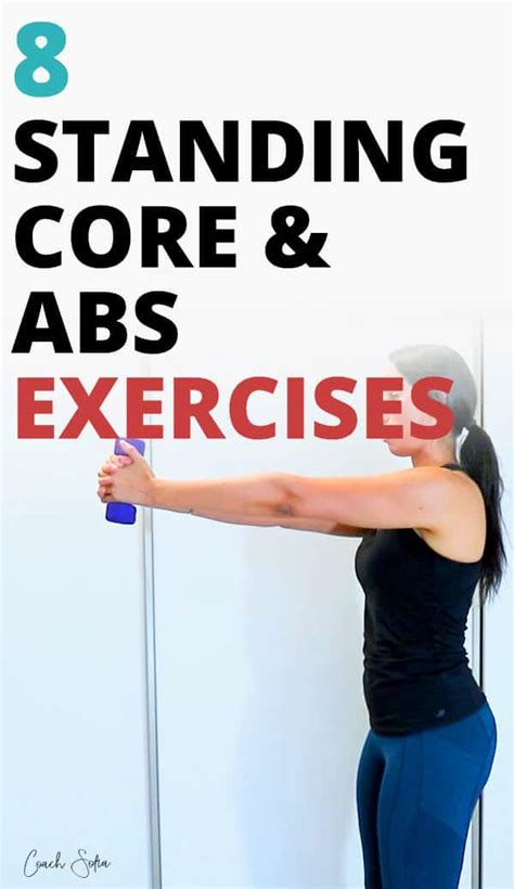 15 Standing Core Exercises You Can Do Anywhere (Back Pain Relief!)