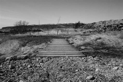 Free Images Landscape Path Outdoor Fence Black And White Wood