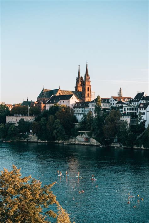 Swimming in the Rhine in Basel, Switzerland | Swimming, Most popular ...