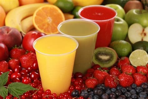 Фрукты и соки — Fruits and juices