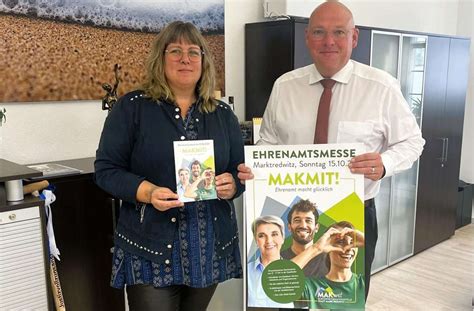 F R Interessenten Erste Ehrenamtsmesse In Marktredwitz Marktredwitz