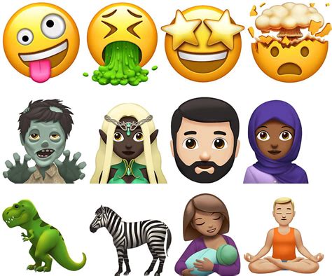 Here Are Some Of New Emoji Coming To Iphone Ipad Mac And Apple World