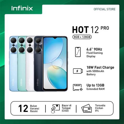 Jual Infinix Hot Pro Gb Official Store Di Seller Infinix Smartphone Official Store