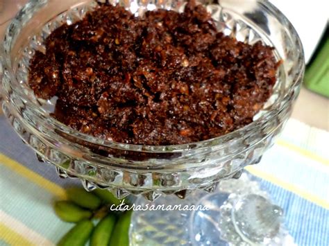 SAMBAL HITAM PAHANG Pembuka Selera