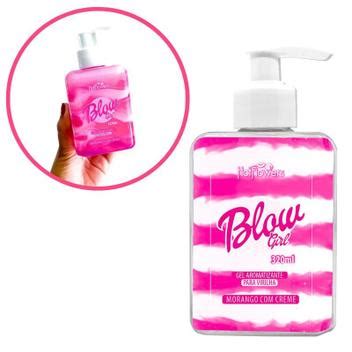 Gel Hidratante para Virilha Blow Girl Beijável Hot Flowers HotFlowers Acessórios para Bem