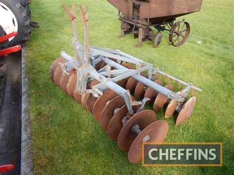 Ferguson Mounted Disc Harrows 6ft Aidan Strain Sale Machinery And