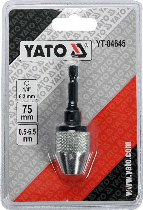 Патрон быстрозажимной HEX1/4" 0.5-6.5мм 75мм YATO (ID#1243942239), цена ...